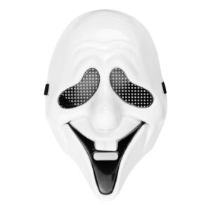 Halloween Ghost Mask White 25.5x17cm