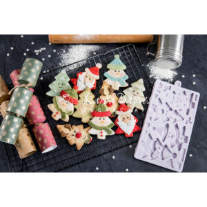 Karen Davies Silicone Mould Christmas Tree Characters