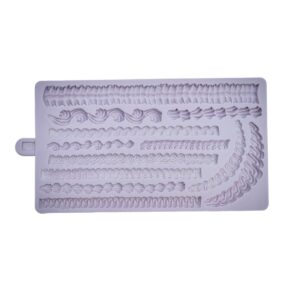 Karen Davies Silicone Mould Small Lambeth Borders