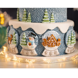 Karen Davies Silicone Mould Snow Globe