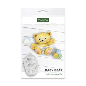 Katy Sue Silicone Mould Baby Bear and Bottle