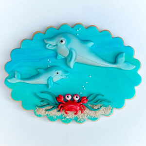 Katy Sue Dolphins Silicone Mould