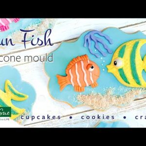 Katy Sue Fun Fish Silicone Mould