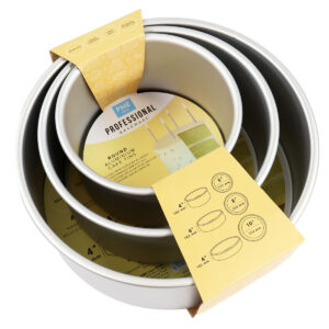 PME Extra Deep Round Cake Pan set/3