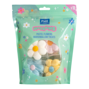 PME marshmallows, Flowers 12 pcs
