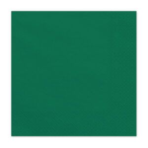 Paper Napkins, dark green, 33x33 cm