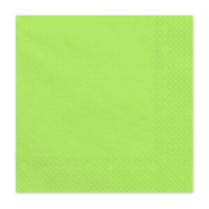 Paper Napkins, light green, 33x33 cm