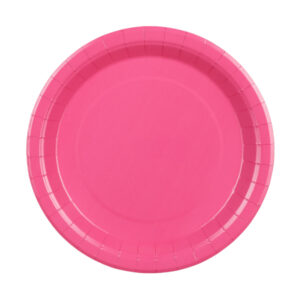 Isot lautaset, pinkki 6kpl