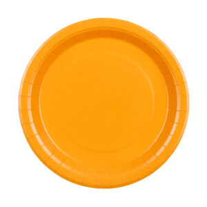 Isot lautaset, oranssi 6kpl