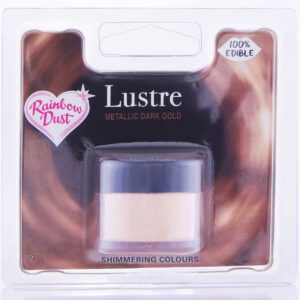 Rainbow Dust Edible Lustre Dark Gold