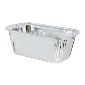 Rectangular silver baking tins 10 pcs.