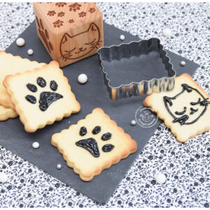 ScrapCooking Cookie Stamp Cat set/2