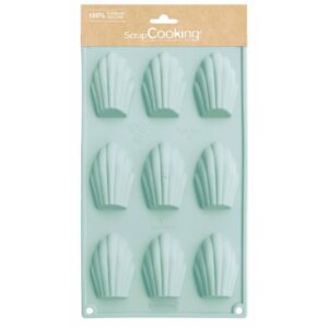 Scrapcooking Silicone Mould Madeleines - 9 Cavity