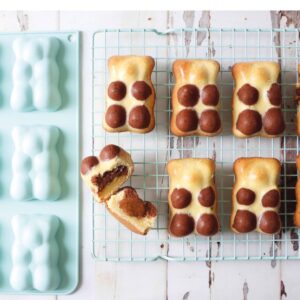 ScrapCooking Silicone Mould Teddy Bears 6 Cavities