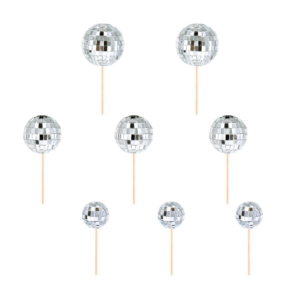 Cocktailtikut, discopallot 8kpl
