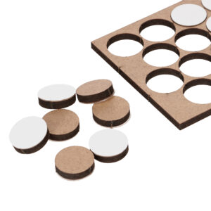 Simply Making Cake Board Feet Sticker Round pk/20