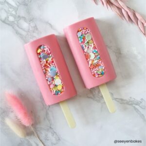 Simply Making Cakesicle Sticks Mini Pastel Yellow pk/10
