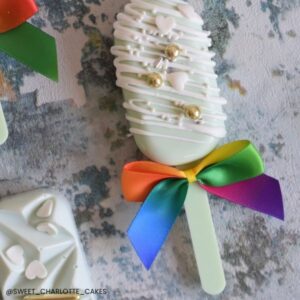 Simply Making Cakesicle Sticks pk/10 - Pastel Green Mini
