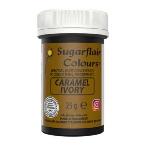 Sugarflair Paste Colour Caramel/Ivory 25g