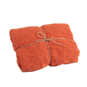 Table runner, terracotta 3m