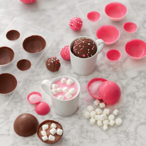 Wilton 3D Candy Mold Hot Chocolate Valentine