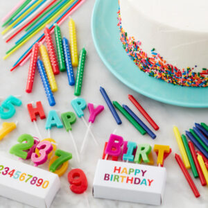Wilton Candles Happy Birthday set/13