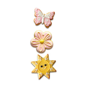 Wilton Cookie Cutter Butterfly/Flower/Sun set/3