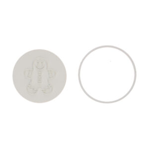 Wilton Cookie Cutter and Stamp Gingerbread Man