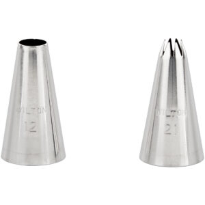 Wilton Decorating Tip #012, #021 set/2