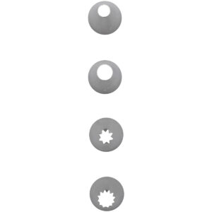 Wilton Decorating Tip Large #010, #012, #021, #032 set/4