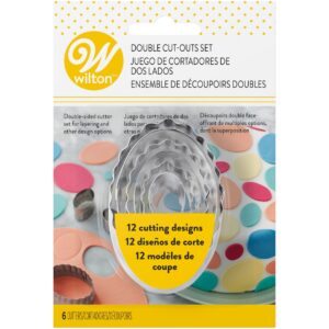 Wilton Double-Sided Cutter Oval set/6