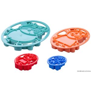 Dr. Oetker Embossing Cookie Cutters Peppa Pig & Family set/4