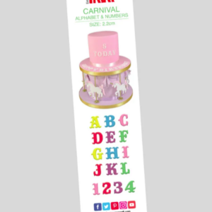 FMM Tappit Cutter Alphabet & Numbers Carnival