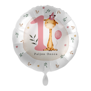Foliopallo, 1v paljon onnea kirahvi
