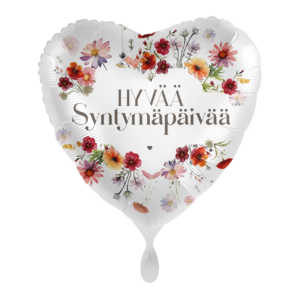 Foliopallo, Hyvää syntymäpäivää flowers