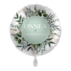 Foliopallo, Onnea valmistuneelle greenery