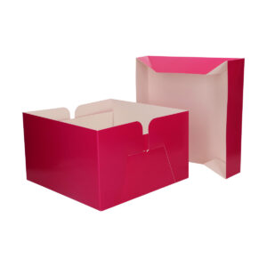 FunCakes Cake Box Pink 25x25x15cm pk/1