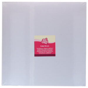 FunCakes Cake Drum Square White 40cm