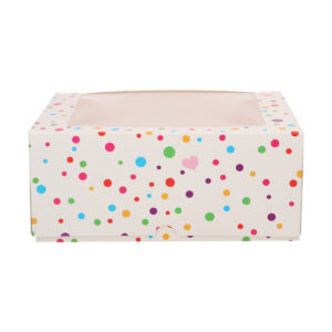 FunCakes Cupcake Box 6 Confetti pk/3