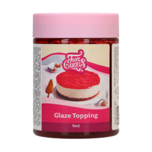 FunCakes Glaze Topping Red 375g