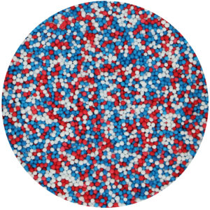 FunCakes Nonpareils Red-White-Blue 80g