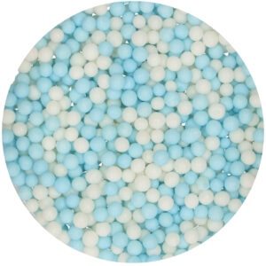 FunCakes Soft Pearls Medium Blue/White 60g