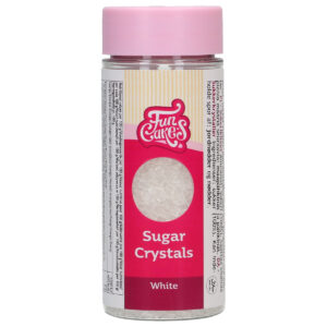 FunCakes Sugar Crystals White 80g
