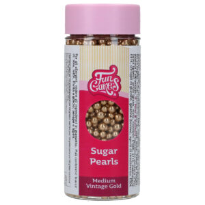 FunCakes pienet sokerihelmet, kulta (vintage gold)  80 g