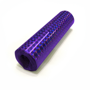 Hologram streamer, Purple