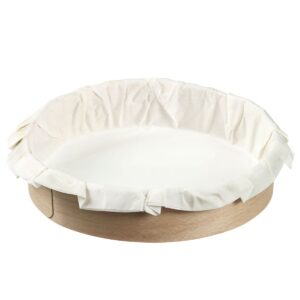 House of Marie Baking Ring Wood with Baking Paper Ø20cm set/3