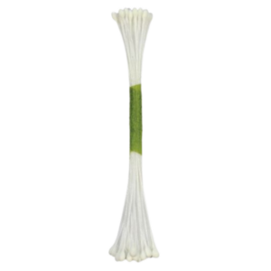 JEM Plain Stamen Medium White pk/50