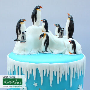 Katy Sue Silicone Mould Penguin Family