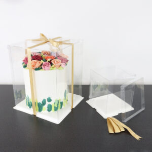 PME Cake Box Crystal 22x22x30cm