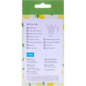 PME Tulip Baking Cups Lemon pk/24